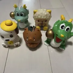 JA 貯金箱 5体セット ソフビ フィギュアのサムネイル