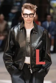 sacai 25ss Leather Jacket size 1 - メルカリ