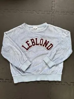 green label relaxing トレーナー 135サイズ ライトブルー