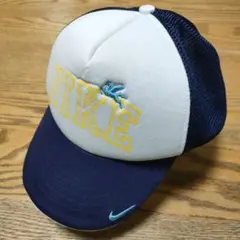 90's？00's？ナイキ　カジュアル／スポーツメッシュキャップ　帽子　M/L