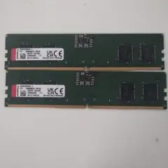 Kingston 8GB（×2、計16GB） DDR5-4800 (No.2) - メルカリ