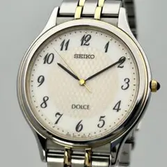 R76激安早い者勝ち✨SEIKO DOLCE 9641-8000 クォーツ腕時計 - メルカリ