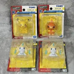 【当時物】TOMY データキャリアポケモン ピカチュウ アチャモ ジラーチ 4点