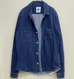 アーバンリサーチ ワークデニムシャツ ブルー L寸 ヴィンテージ 日本製