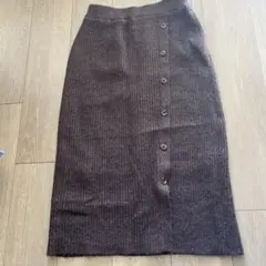 センスオブプレイス ニットスカート