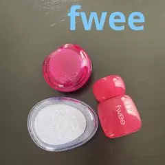 Fwee 3点セット❣️リップ、チーク、ハイライター