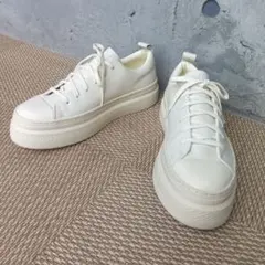 うさこ様【鈴木亜美さんブランド】platform sneaker WHITE - メルカリ