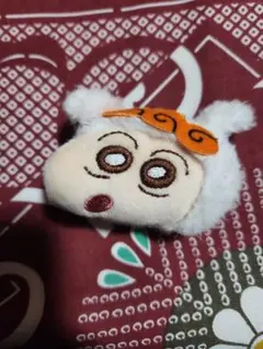ひまわり ぬいぐるみ ヘアクリップ ピン ガチャ クレヨンしんちゃん