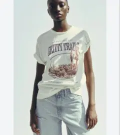 ZARA Wrangler GRITTY TRAILS 半袖Tシャツのサムネイル