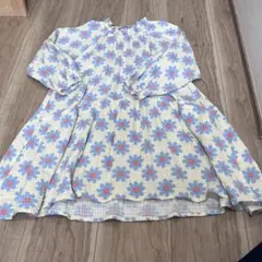 BREEZE フラワープリント ワンピース 120cm 美品