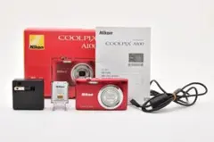 ニコン Nikon COOLPIX A10 レッド ＃AA851 - メルカリ