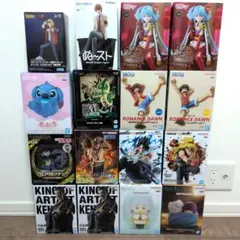 人気アニメ　プライズフィギュア　まとめ売り　16点セット