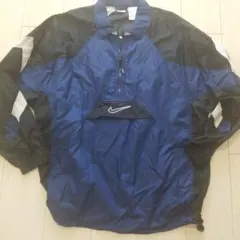 Nike ナイロンジャケット XL ネイビー/ブラック