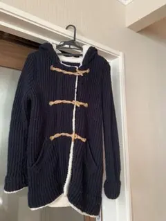 ZARA ニット ダッフルコート