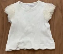 mamaraku フリル袖Tシャツ90★新品未使用★