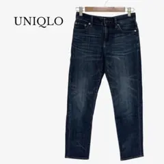 【UNIQLO】スリムボーイフレンド テーパードジーンズ スキニー 23サイズ