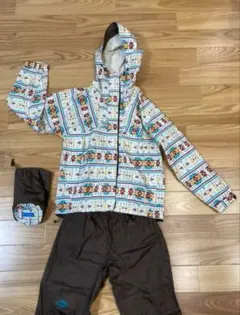 レインウェア上下セット コロンビア 山登り 通勤通学に