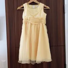 キャサリンコテージ　女の子ドレス 130cm イエロー　発表会