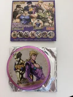 ジョジョの奇妙な冒険 アニメ展 缶バッジ ジョルノ・ジョバァーナ
