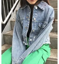 INGNI ダメージショートGジャン