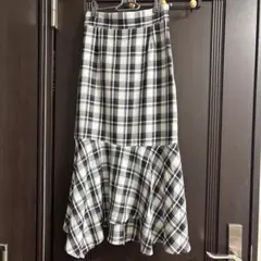 VISギンガムチェック マーメイドスカート Sサイズのサムネイル