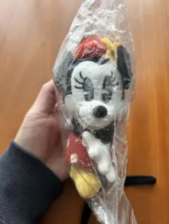 新品・未開封　ミニー　マスコットキーホルダー ボールチェーン付き