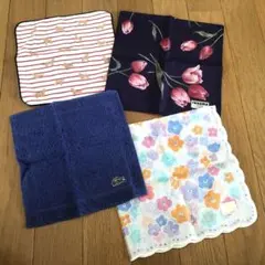 新品未使用　ハンカチ　4枚セット