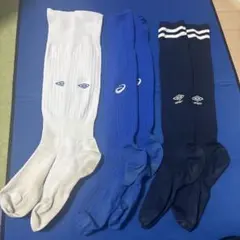 サッカーソックス 3足セット