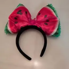 Disney　スイカ　カチューシャ　ミニー
