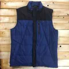 ⬇︎7,900⬇︎【美品】トミーフィルフィガー  ダウンベスト 青 メンズ Lサイズのサムネイル
