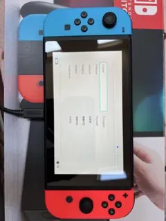 Nintendo Switch 本体 ネオンブルー ネオンレッドのサムネイル