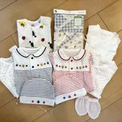ベビー服 まとめ売り 50-60cm ロンパースのサムネイル