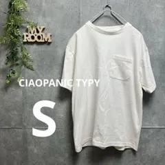 チャオパニックティピー レディース Tシャツ カットソー 白 ホワイト S