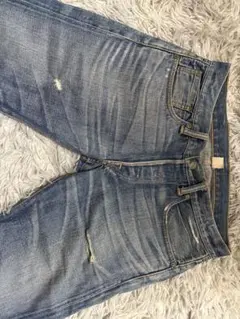 RRL DOUBLE RL LOW STRAIGHT W31 ダメージデニム - メルカリ