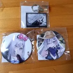 死亡遊戯で飯を食う。　くじ引き堂　アクリルキーホルダー　缶バッジ　リボン　他