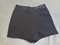 zara kids スカートパンツ 黒