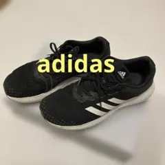 adidas ブラック/ホワイト スニーカー　27cm