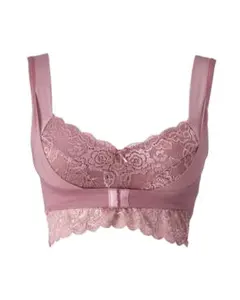 アンジェリール ふんわりルームブラ +M-L アンティークピンク