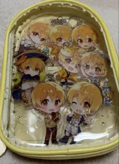 すとぷり　るぅとアクキーセット　ケース付き