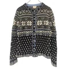 L.L.Bean チロルニットカーディガン ノルディックセーター