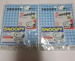 スヌーピー　ワッペン　ネームラベル　タグ
