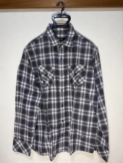 BURBERRY BLACK LABEL チェック柄長袖シャツ サイズ3