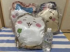 ちいかわ　ギンガムフリルクッション3個セット