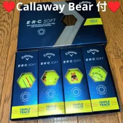 新品！Callaway E・R・C SOFT オリジナルベア付 ボールのサムネイル