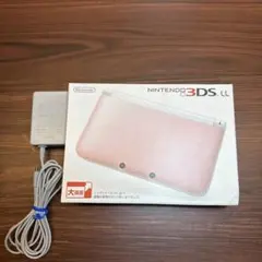 ニンテンドー 3DSLL 本体 ピンク×ホワイト 5202