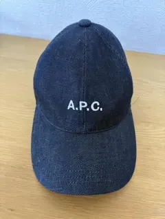 【最終値下げ】A.P.C. キャップ キャスケット ネイビー 56cm