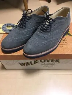 ☆超美品☆WALK OVER スエード シューズ USA ネイビー