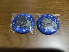 にじさんじ 月組 四季凪アキラ 刺繍缶バッジ 2セット