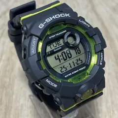 【人気モデル／完動美品】G-SHOCK GBD-800 グリーン×マットグレー