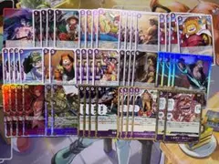 ワンピースカード　赤紫ロジャー　構築済みデッキ　初心者向け